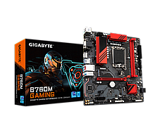 GIGABYTE B760M GAMING DDR5 , Core� i3/i5/i7/i9, 2DualDDR5 4000/4800MHZ ,2XPCI-E, 2.5GB LGA1700