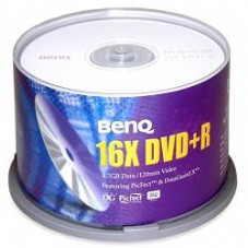 ������ ������ BENQ DVD -R X16 4700MB 120MIN CAKE 50
