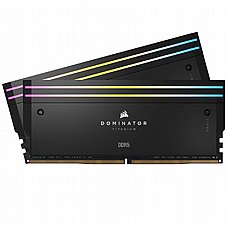 CORSAIR Dominator� Titanium RGB KIT 32GB (2x16GB) DDR5 DRAM 6000MHz C30