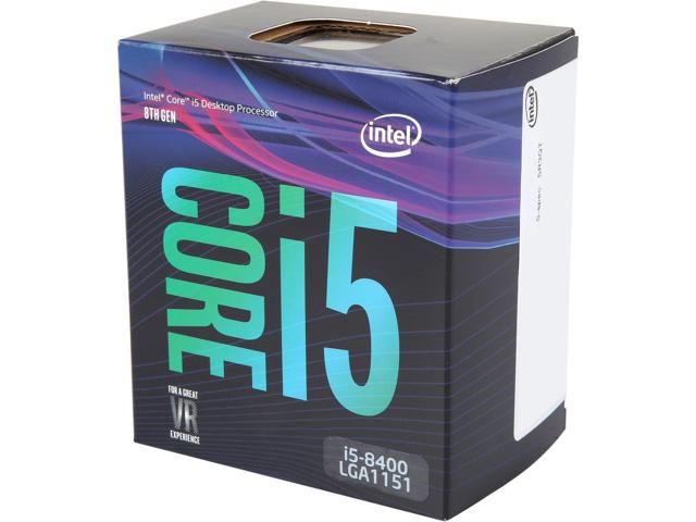 Intel Core i5-8400 6 X 2.8GHz 9MB 2666MHz LGA 1151 Box | מעבדי