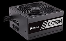 ��� Corsair CX750M 80+ BRONZE Modular 750W ,  2X PCI-E A.PFC 
