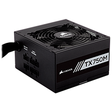 ��� Corsair TX750M 80+ GOLD Modular 750W ,  2X PCI-E A.PFC 