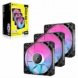 3 ������� ����� CORSAIR iCUE LINK RX120 RGB PWM 120mm 3x Fan