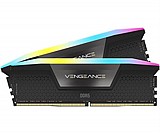 CORSAIR Vengeance® RGB KIT 64GB (2x32GB) DDR5 DRAM 5200MHz C40 CORSAIR Vengeance® RGB KIT 64GB (2x32GB) DDR5 DRAM 5200MHz C40