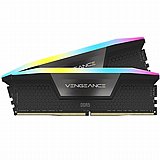 CORSAIR Vengeance® RGB KIT 64GB (2x32GB) DDR5 DRAM 6000MHz C30 CORSAIR Vengeance® RGB KIT 64GB (2x32GB) DDR5 DRAM 6000MHz C30