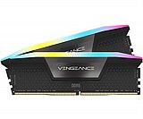 CORSAIR Vengeance® RGB KIT 96GB (2x48GB) DDR5 DRAM 6000MHz C36 CORSAIR Vengeance® RGB KIT 96GB (2x48GB) DDR5 DRAM 6000MHz C36