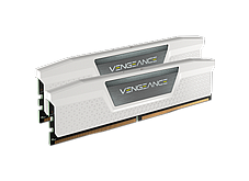 CORSAIR Vengeance� KIT 32GB (2x16GB) DDR5 DRAM 5200MHz C40 White