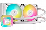 מאוורר למעבד CORSAIR ICUE H100i RGB ELITE CAPELLIX XT Liquid Cooler White with 2X120mm fans מאוורר למעבד CORSAIR ICUE H100i RGB ELITE CAPELLIX XT Liquid Cooler White with 2X120mm fans