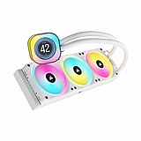 מאוורר למעבד CORSAIR ICUE LINK LCD H150I WHITE RGB PERFORMANCE LIQUID CPU COOLER with 3X140mm fans מאוורר למעבד CORSAIR ICUE LINK LCD H150I WHITE RGB PERFORMANCE LIQUID CPU COOLER with 3X140mm fans