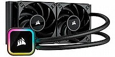 ������ ����� CORSAIR ICUE H100i RGB ELITE WATER COOLING FOR CPU with  2X120mm fans