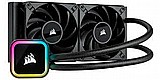 מאוורר למעבד CORSAIR ICUE H100i RGB ELITE WATER COOLING FOR CPU with 2X120mm fans מאוורר למעבד CORSAIR ICUE H100i RGB ELITE WATER COOLING FOR CPU with 2X120mm fans