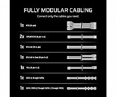 ��� Corsair RM650E 650W 80+ GOLD Modular,  2X PCI-E A.PFC 