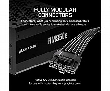 ��� Corsair RM650E 650W 80+ GOLD Modular,  2X PCI-E A.PFC 
