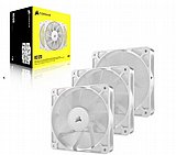 3 ������� ����� ����� CORSAIR RS120 WHITE 120mm 3x Fan
