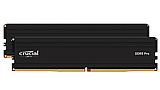 Crucial Pro DIMM 96GB kit (2x48) DDR5 5600Mhz CL46 (24Gbit) Black EXPO/XMP 3.0 Crucial Pro DIMM 96GB kit (2x48) DDR5 5600Mhz CL46 (24Gbit) Black EXPO/XMP 3.0
