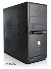 Codegen 3326-C9CA 500W + 24pin, 80mm Fan, USB2.0+ AUDIO  SILVER/BLACK