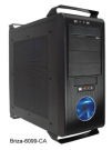 Codegen 6099-C9 BLACK 500W + 24pin Screw less Slots, 2 Led Light, 80mm BLUE Fan, USB2.0+ AUDIO  SILVER/BLACK