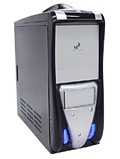 Codegen SP-6089 500W + 24pin, 80mm Fan, USB2.0+ AUDIO  SILVER/BLACK