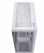 Corsair 3500X Tempered Glass White ,Tool-free, no PSU, No FAN , USB3.0+Type‑C, Audio