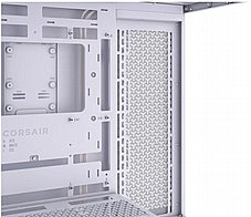 Corsair 3500X Tempered Glass White ,Tool-free, no PSU, No FAN , USB3.0+Type‑C, Audio