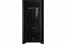 Corsair 4000D AIRFLOW TG Tempered Glass BLACK ,Tool-free, no PSU, 2X 120mm FAN , USB3.0, Audio & speaker