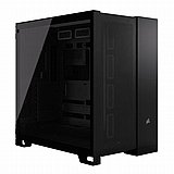 ���� ����  Corsair 6500D Airflow Mid-Tower E-ATX Tempered Glass Black 4XUSB3.0 +usb Type-C, Audio & speaker