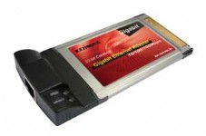 EDIMAX EP-4203DL REALTEK Gigabit LAN CARD 10/100/1000 MB PCMCIA  