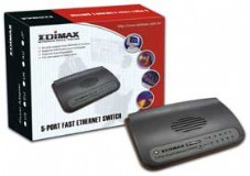 EDIMAX ES-3105P 5 Ports Fast Ethernet Switch With Auto-MDI/MDI-X 10/100 MB 