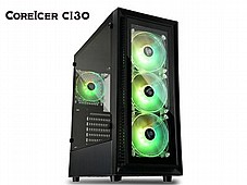  ENERMAX CoreIcer CI30 RGB +NOPSU,Tool-free,120/140mm Fan,+ 3G DUST FILTER  USB3.0, Audio & speaker
