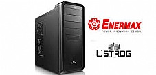   ENERMAX Black ECA3250 ECA3250 +500W ,Tool-free,120mm Fan,+ 3G DUST FILTER  USB3.0, Audio & speaker