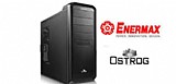   ENERMAX Black ECA3250 ECA3250 +500W ,Tool-free,120mm Fan,+ 3G DUST FILTER  USB3.0, Audio & speaker