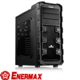   ENERMAX Black ECA3280B +NOPSU,Tool-free,140mm Fan,+ 3G DUST FILTER  USB3.0, Audio & speaker