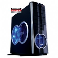   ENERMAX Black Ubber Chakra ECA5001-BS ,Tool-free,120mm Fan,+ 3G DUST FILTER  USB2.0, Audio & speaker