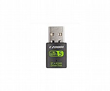 EZcool BWA-260 Wireless Network Dual Band + Bluetooth USB Adapter 600Mbps Turbo Mode 