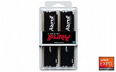 Kingston� 32GB 6000MHz DDR5 CL36 DIMM (Kit of 2) 1Rx8 FURY 