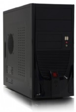 Foxconn  TLM841.microATX, 350W, Ventilation tube , 80mm Fan, USB2.0  Black