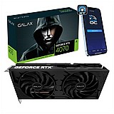 GALAX nVIDIA Geforce 4070 12GB GDDR6X 1-Click OC Dual Fan 3DP+HDMI GALAX nVIDIA Geforce 4070 12GB GDDR6X 1-Click OC Dual Fan 3DP+HDMI
