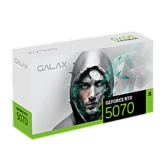 GALAX nVIDIA Geforce RTX 5070 12GB GDDR7 EX Gamer 1-Click OC White Tripel Fan 3DP+HDMI 