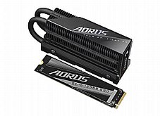 ���� ����  GIGABYTE� SSD 2.0TB AORUS M.2 2280 NVMe PCIE5x4 w/Heatsink   