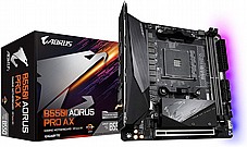 GIGABYTE B560I AORUS PRO AX WIFI 6 2.5GB LAN Mini-Itx ,2DualDDR4 2133/2400/2666/2933/3000/3200 ,8CH ,HDMI S1200