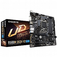 GIGABYTE B560M DS3H ,2DualDDR4 2133/2400/2666/2933/3000/3200 ,8CH ,1GB ,HDMI S1200