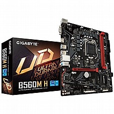 GIGABYTE B560M H ,2DualDDR4 2133/2400/2666/2933/3000/3200 ,8CH ,1GB ,HDMI S1200