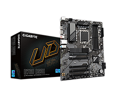 GIGABYTE B760 DS3H DDR5 , Core� i3/i5/i7/i9, 4DualDDR5 4000/4800MHZ ,2XPCI-E, 2.5GB LGA1700