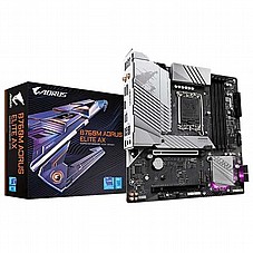 GIGABYTE B760M AORUS ELITE AX DDR5 , Core� i3/i5/i7/i9, 4DualDDR5 4000/4800MHZ ,2XPCI-E, 2.5GB LGA1700