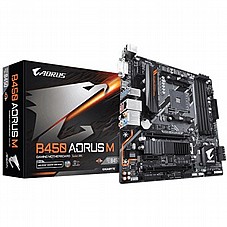 GIGABYTE B450 AORUS M, AM4,PCI-E, DualDDR4 2133/2400/2667/2933 +LAN1000 HDMI