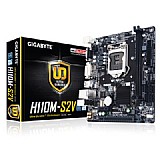 GIGABYTE GA-H110M-S2V ,DualDDR4 2133,8CH ,1GB ,S1151 ,DVI GIGABYTE GA-H110M-S2V ,DualDDR4 2133,8CH ,1GB ,S1151 ,DVI