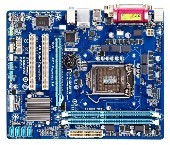 GIGABYTE GA-H61M-S2PV ,DualDDR3 1333/1600,8CH ,1GB