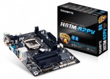 GIGABYTE GA-H81M-S2PV ,DualDDR3 1333/1600,8CH ,1GB ,HDMI