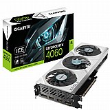 GIGABYTE GV-N4060EAGLE OC ICE 8G nVIDIA Geforce 4060 8GB GDDR6  Triple Fan 3DP+HDMI 