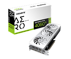 GIGABYTE GV-N406TAERO OC-8GD nVIDIA Geforce 4060 TI 8GB GDDR6X  Triple Fan 2DP+2HDMI 